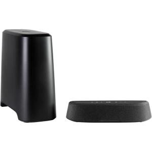 imagePolk Audio MagniFi Max AX 512 Channel Sound Bar with 10quot Wireless Subwoofer Dolby Atmos and DTSX Certified Polks Patented VoiceAdjust ampamp SDA Technologies Easy Setup BlackMini AX