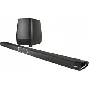 imagePolk Audio MagniFi Max Home Theater Sound Bar with 51 Dolby Digital Experience  Works with 4K ampamp HD TVs  HDMI ampamp Optical Cables Wireless Subwoofer Included Black