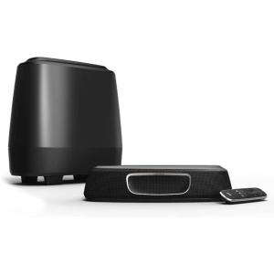 imagePolk Audio MagniFi Mini Renewed Home Theater Surround Sound Bar  Works with 4K and HD TVs  Compact System with Big Sound  Wireless Subwoofer IncludedMagniFi Mini Renewed