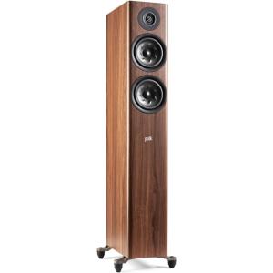 imagePolk Audio Reserve Series R500 Tower Speaker 1quot Pinnacle Ring Tweeter ampamp Dual 525quot Turbine Cone Woofers HiRes Certified Dolby Atmos ampamp IMAX Enhanced for Dynamic Home Theater Audio Walnut BrownBrown