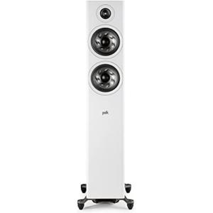 imagePolk Audio Reserve Series R600 Tower Speaker 1quot Pinnacle Ring Tweeter ampamp Dual 65quot Turbine Cone Woofers HiRes Certified Dolby Atmos ampamp IMAX Enhanced for Dynamic Home Theater Audio BlackWhite