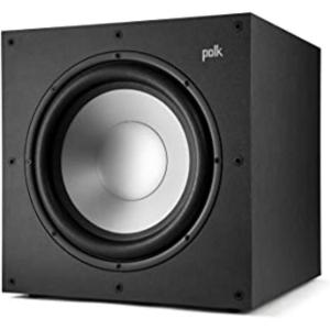 imagePolk Monitor XT30 Compact Center Channel Speaker  HiRes Audio Certified Dolby Atmos ampamp DTSX Compatible 1quot Terylene Tweeter ampamp Dual 525quot Dynamically Balanced Woofer Midnight Black12 Subwoofer XT12