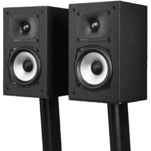imagePolk Monitor XT30 Compact Center Channel Speaker  HiRes Audio Certified Dolby Atmos ampamp DTSX Compatible 1quot Terylene Tweeter ampamp Dual 525quot Dynamically Balanced Woofer Midnight BlackSurround Speakers w 525 Woofer  Pair XT15