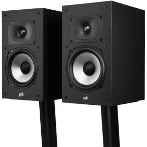 imagePolk Monitor XT30 Compact Center Channel Speaker  HiRes Audio Certified Dolby Atmos ampamp DTSX Compatible 1quot Terylene Tweeter ampamp Dual 525quot Dynamically Balanced Woofer Midnight BlackSurround Speakers w 65 Woofer  Pair XT20
