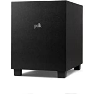 imagePolk Monitor XT30 Compact Center Channel Speaker  HiRes Audio Certified Dolby Atmos ampamp DTSX Compatible 1quot Terylene Tweeter ampamp Dual 525quot Dynamically Balanced Woofer Midnight Black10 Subwoofer XT10