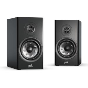 imagePolk Reserve R100 Small Bookshelf Speaker for Dynamic Detailed Home Theater Audio 1quot Pinnacle Ring Tweeter ampamp 525quot Turbine Cone Woofer HiRes Dolby Atmos ampamp IMAX Enhanced Wall Mountable BlackBlack