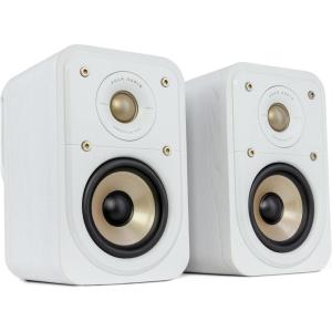 imagePolk Signature Elite ES10 Surround Loudspeaker  HiRes Audio Certified Dolby Atmos ampamp DTSX Compatible 1quot Tweeter ampamp 4quot Woofer Power Port Technology for Effortless Bass Pair Elegant WhiteWashedWhite
