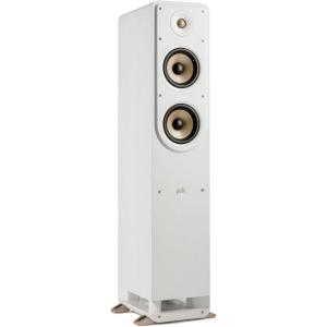 imagePolk Signature Elite ES50 Tower Speaker  HiRes Audio Certified Dolby Atmos ampamp DTSX Compatible 1quot Tweeter ampamp 2 525quot Woofers Power Port Technology for Effortless Bass Contemporary WalnutWhite