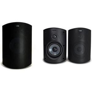 imagePolk Audio Atrium 8 SDI Flagship Outdoor AllWeather Speaker Black ampamp Atrium 5 Outdoor Speakers with Powerful Bass Pair Black AllWeather Durability Broad Sound Coverage SpeedLock Mounting